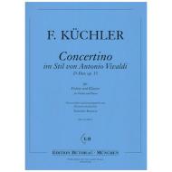 Küchler, F.: Concertino Op. 15 D-Dur im Stil von Vivaldi 