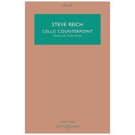Reich, S.: Cello Counterpoint – Partitur 