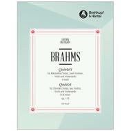 Brahms, J.: Klarinettenquintett Op. 115 h-Moll 