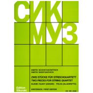 Schostakowitsch, D.: 2 Stücke für Streichquartett 
