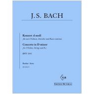 Bach, J. S.: Konzert für 2 Violinen BWV 1043 d-Moll 