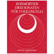 Boismortier, J. B. d.: 3 Sonaten 