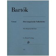 Bartók, B.: Drei ungarische Volkslieder BB 80b 