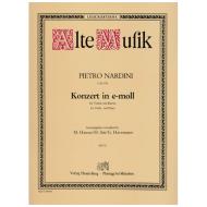 Nardini, P.: Violinkonzert e-Moll 