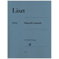 Liszt, F.: Rhapsodie espagnole 