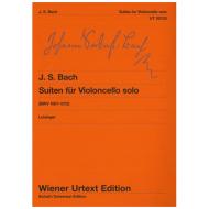 Bach, J. S.: 6 Cello-Suiten BWV 1007-1012 
