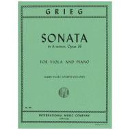 Grieg, E.: Violasonate Op. 36 a-Moll 