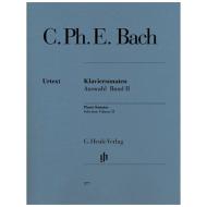 Bach, C. Ph. E.: Klaviersonaten Auswahl Band II 