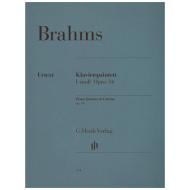 Brahms, J.: Klavierquintett Op. 34 f-Moll 