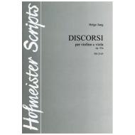 Jung, H.: Discorsi Op. 52a 