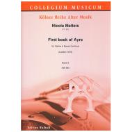 Matteis, N.: First book of Ayrs for the violin – 6 Suiten Band 2 