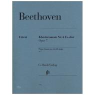 Beethoven, L. v.: Klaviersonate Nr. 4 Op. 7 Es-Dur 