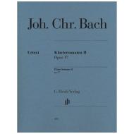 Bach, J. Chr.: Klaviersonaten II Op. 17 
