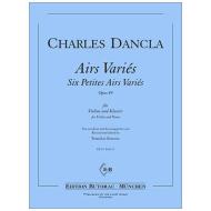 Dancla, J. B. Ch.: Six Petites Airs Variés Op. 89 