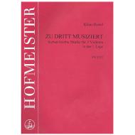 Hertel, K.: Zu dritt musiziert 