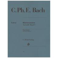 Bach, C. Ph. E.: Klaviersonaten Auswahl Band I 