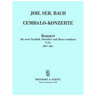 Bach, J. S.: Cembalokonzert c-Moll BWV 1062 