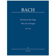 Bach, J. S.: Die Kunst der Fuge BWV 1080 – Anhang: Choral »Vor deinen Thron tret ich hiermit« 