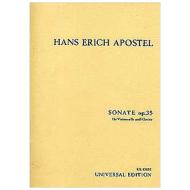 Apostel, H. E.: Violoncellosonate Op. 35 