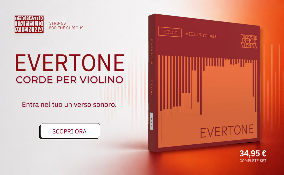 Evertone per violino di Thomastik-Infeld su Paganino >